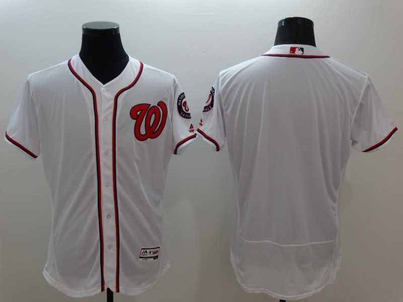Washington Nationals Customized Men's White Flexbase Collection Stitched Baseball Jersey,We sell and wholesale Washington Nationals Customized Men's White Flexbase Collection Stitched Baseball Jersey on line form chian!